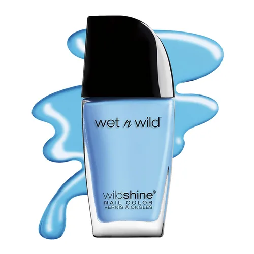 Vista 22 de wet n wild Wild Shine Esmalte de Uñas, Orange-Red Nuclear War, Color de Uñas Guerra nuclear