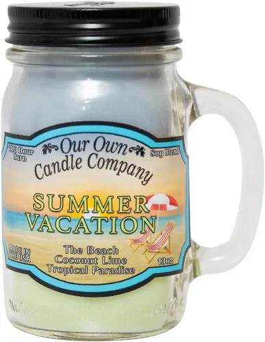 Vista 18 de Vela Campfire S'Mores, Our Own Candle Company, mezcla de soja, tarro de 13 onzas