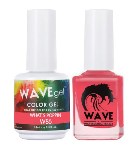 Vista 111 de WAVEGEL - Juego dúo de gel y esmalte de uñas a juego - Colección Simplicity - #P109 Blizzard I 0.5 onzas