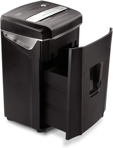 Vista 2 de Aurora JamFree - Trituradora de papel/tarjetas de crédito (8 hojas microcortadas), Negro/Plateado