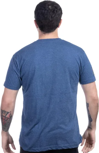 Vista 3 de U.S. Air Force Camiseta con licencia de la Fuerza Aérea de los Estados Unidos, camiseta militar para aviadores y veteranos de la USAF para hombres
