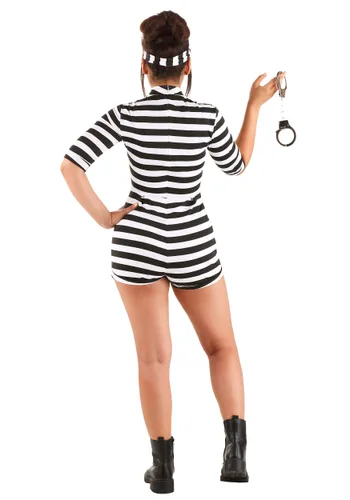 Vista 2 de Disfraz de Monona Presidiaria para Mujer Multicolor