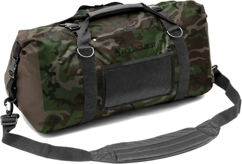 Vista 11 de AquaQuest Bolsa de lona blanca – 100% impermeable, resistente, versátil y cómoda – Bolsa protectora duradera para viajes, deportes, motocicleta