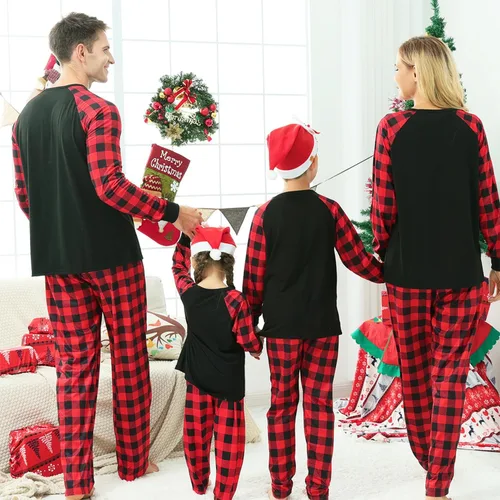 Vista 2 de Pijamas de Navidad para la familia, conjunto de pijamas de Navidad familiares 2023, divertidos pijamas familiares de Navidad para mujeres, hombres
