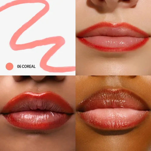 Vista 3 de Sacheu Lip Liner STAY-N Peel Off - Tinte labial impermeable de larga duración con ácido hialurónico y vitamina E, acabado mate a prueba de COREAL