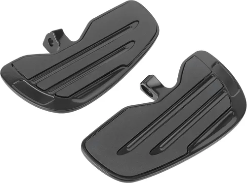 Vista 6 de Tablas de suelo delanteras de aluminio, clavijas de repuesto para Indian Sixty Bobber 2015-2022 - Negro/Plata