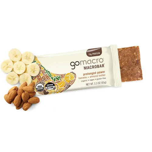 Vista 3 de Barritas de proteína GoMacro veganas y orgánicas