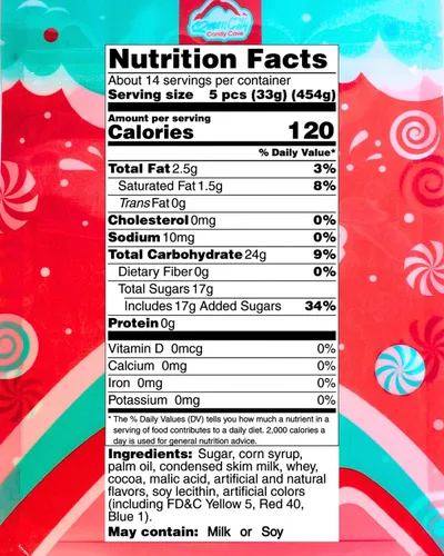 Vista 2 de Queen City Candy Cave - Mini masticables con sabor a granel, envueltos individualmente de sabores surtidos Midgee Fruit Chews (1 libra)