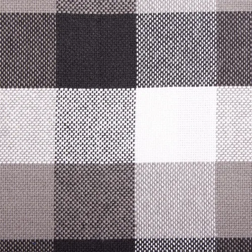 Vista 3 de DII Tri-Color Check Collection - Juego de paños de cocina, color negro, 4 piezas