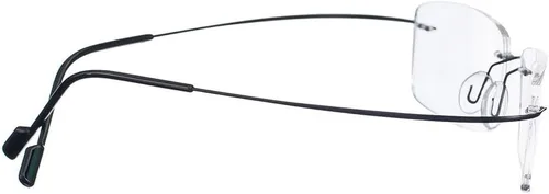 Vista 3 de Super Light 100% Titanium Working Rimless Reading Glasses +0.50 To +6.00