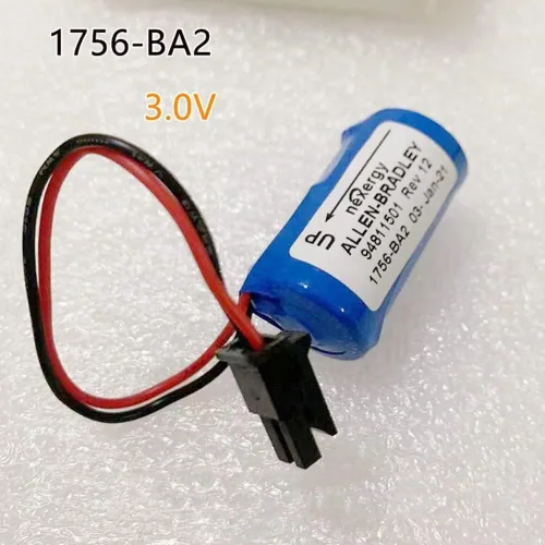 Vista 7 de 【50 Pack】 3V 1200mAh 1756-BA2 Non-Rechargeable PLC Battery for Allen Bradley 1756-BA2 BR2/3A-AB 1745-B1