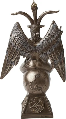 Vista 4 de Nemesis Now Baphomet - Figura de bronce (11.6 in, resina, tamaño único)
