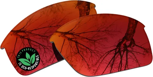 Vista 2 de Raydi Lentes de repuesto de policarbonato y kits de goma para Oakley Flak Jacket Flak Jacket XLJ Sunglasses