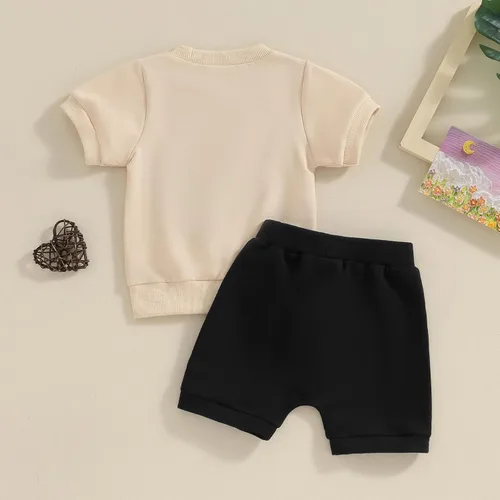 Vista 4 de FIOMVA Conjunto de 2 piezas a juego para hermana pequeña, ropa de verano para niña pequeña