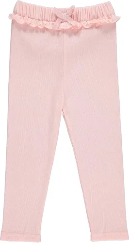 Vista 4 de Cudlie Paquete de 5 pantalones deportivos para bebés y niñas pequeñas Pantalones de descanso, pantalones deportivos deportivos Joggers de moda