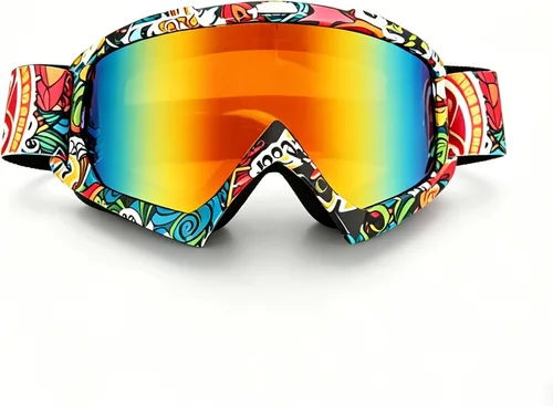 Vista 18 de Gafas de motocross para motocicleta, ATV, motocross, equitación, todoterreno, adultos, hombres, mujeres, jóvenes, niños