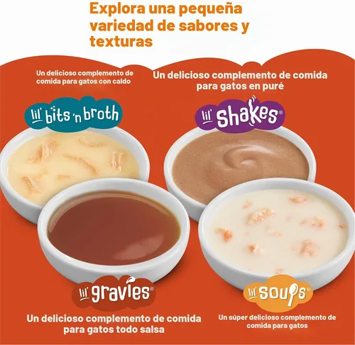Vista 12 de Purina Friskies Lil' Soups Lil' Grillers & Lil' Slurprises complemento alimenticio para gatos