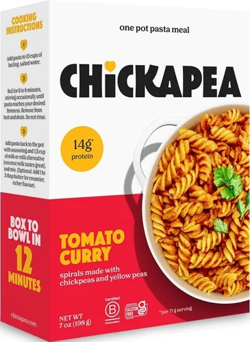 Vista 13 de Chickapea Pasta de garbanzos One Pot - Pepper & Parm - 7 oz (paquete de 1)
