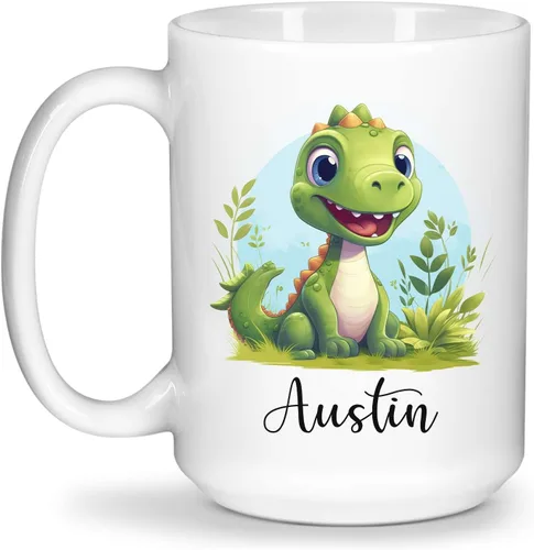 Vista 8 de Taza de café de libro de lectura de princesa personalizada, taza de té personalizada con diseño de libro, regalo personalizado para elegir el nombre