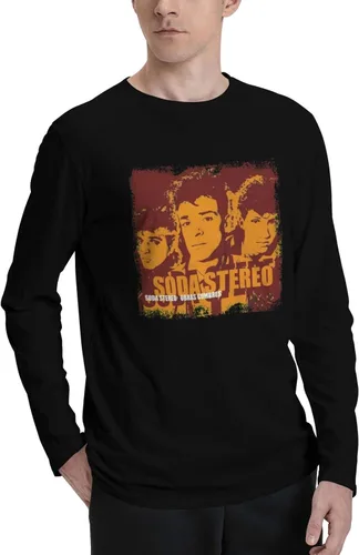 Vista 2 de Soda Stereo Obras Cumbres Long Sleeve Men's Fall Casual O-Neck Pullover