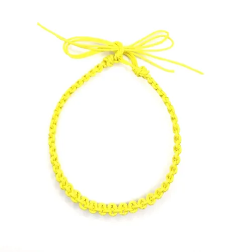Vista 38 de Hemp Anklet Adjustable Tie On (Black)