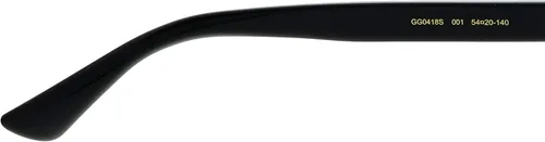 Vista 5 de Gucci Lentes de sol cuadrados de acetato para mujer negrogris talla única