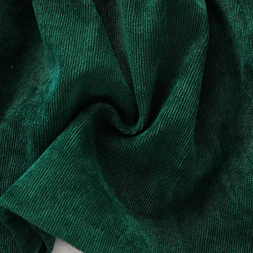 Vista 7 de Karuedoo Kids Toddler Baby Girl Corduroy Ruffle Long Sleeve Dress Princess Party Dress Fall Winter Skirt Outfit