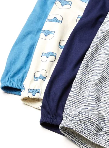 Vista 4 de Gerber - Paquete de 4 pijamas para bebé, niño y niña