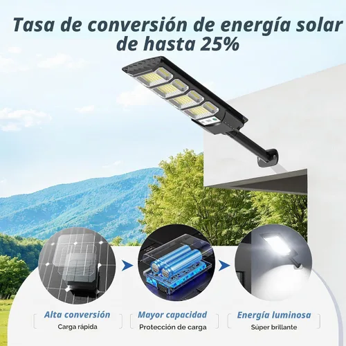 Vista 8 de OKPRO Luces solares para exteriores, del atardecer al amanecer con sensor
