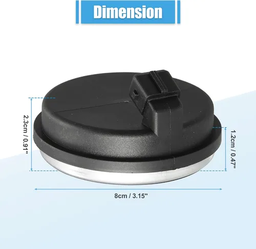 Vista 7 de X AUTOHAUX Cojinete de cubo trasero ABS Sensor de velocidad para Hyundai Veloster N Tucson Sonata W/O AWD, Kia Sportage 2WD 58980-C1100 - Tapa