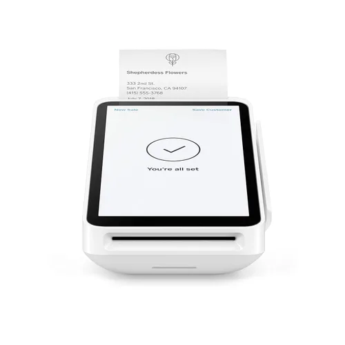 Vista 5 de Terminal Square - Máquina de Tarjeta de Crédito para Aceptar Todos los Pagos POS Móvil
