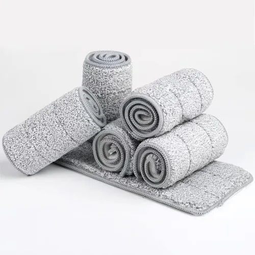 Vista 12 de Almohadillas de microfibra de 18 pulgadas, paquete de 6 cabezales de repuesto para mopas de microfibra para mopas húmedas y secas, almohadillas