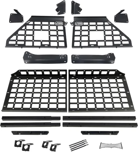 Vista 9 de HIGH FLYING 2011-2019 para Ford Explorer Sistema de Panel Modular de Almacenamiento, Paneles Molle, Estante de Maletero, Organizador de Equipaje
