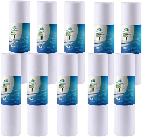 Vista 4 de CFS Cartuchos de filtro de agua para sedimentos compatibles con los modelos 9534-40 y EC110 - Filtro de repuesto de 1 micra para toda la casa