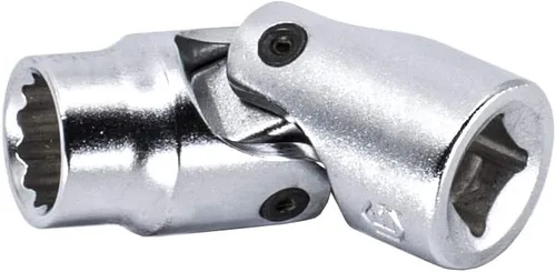 Vista 4 de Genius Tools 253513 1/4" Dr. 0.512 in Universal Hand Socket (12 Puntos)