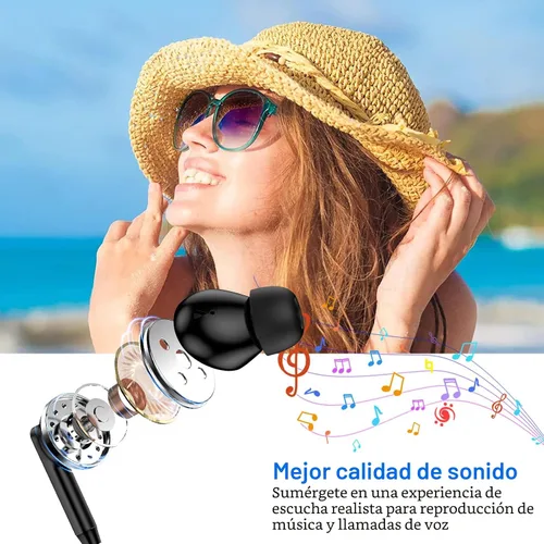 Vista 7 de Auriculares USB C Samsung con Cable Auriculares con Cable para Samsung Galaxy A16 A17 A36 5G A26 S25 Edge A56 S25 Ultra Plus S24 FE A35 Z Fold 6