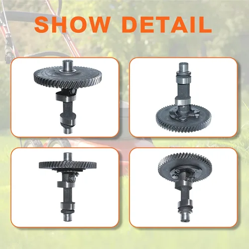 Vista 5 de Para Honda GX390 13HP pieza del motor, Kit de árbol de levas, 14100-ZF6-W01, 14410-ZE3-013, 14431-ZE2-010, 14791-ZE2-010, 90012-ZE0-010