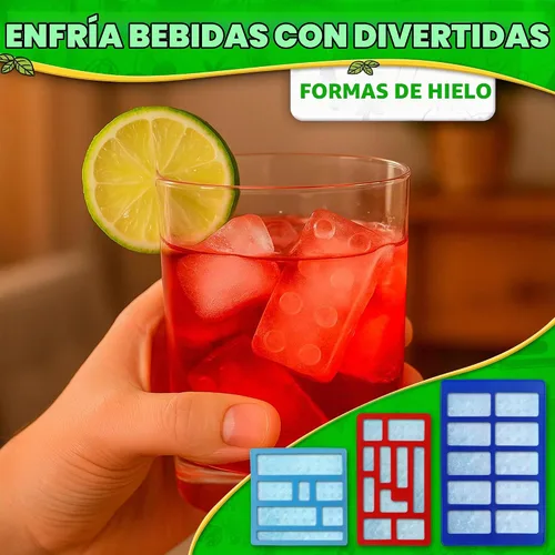 Vista 7 de 3 moldes de silicona para chocolate, antiadherentes, de grado alimenticio