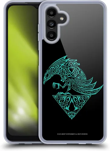 Vista 10 de Head Case Designs Officially Licensed Assassin's Creed ACV Banner Valhalla Symbols and Patterns Gel Case [Military Grade Protection] Compatible with