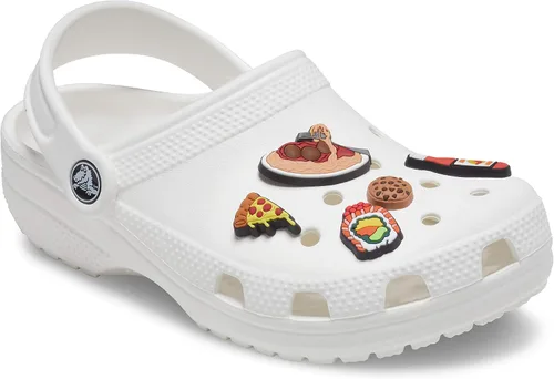 Vista 2 de Crocs Mens and Womens Classic Clog wJibbitz Charms Foodie 5-Packs