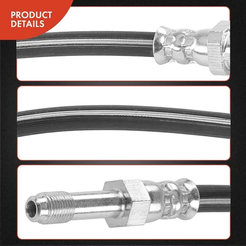 Vista 5 de A-Premium Manguera hidráulica de freno delantero para conductor y pasajero compatible con modelos seleccionados de BMW - 323Ci, 323i, 325Ci, 325i