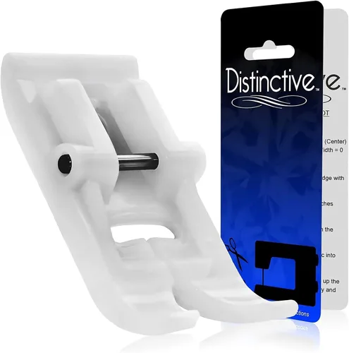 Vista 7 de Distinctive 1 – 4 (cuarto de pulgada) Quilting máquina de coser prensatelas para guía de borde con – Compatible con todos los vástagos Snap-On