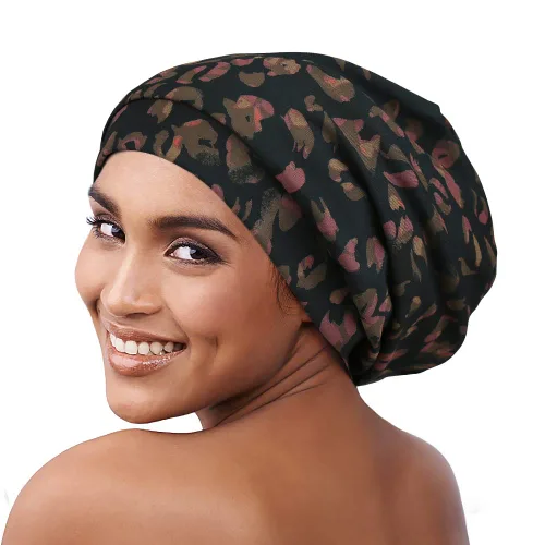 Vista 134 de Alnorm - Gorro con forro de satén y suave banda elástica para hombres y mujeres, talla única Se ajusta a la mayoría