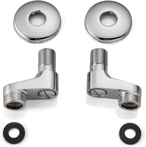 Vista 10 de gotonovo Adaptador de bañera Clawfoot de 3-3/8 pulgadas, brazos oscilantes ajustables para grifo de cocina, bañera, baño, ducha, juego de grifos