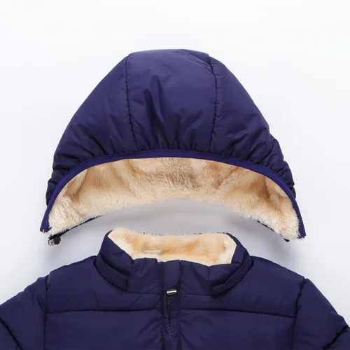 Vista 3 de Chaqueta acolchada acolchada para bebé niño y niña, abrigo cálido para invierno y nieve