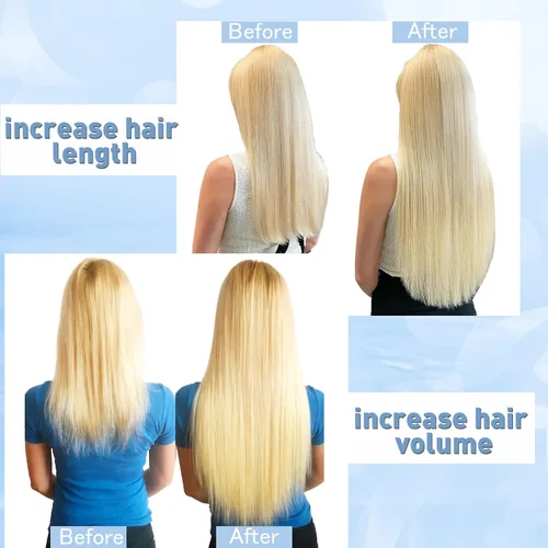 Vista 7 de Neitsi Extensiones de cabello humano con punta en U, extensiones de cabello humano real natural con punta en U, extensiones de cabello humano