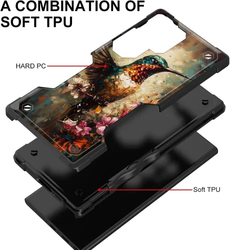 Vista 942 de Funda para Galaxy A14 5G, [Doble Capa][Protección contra Caídas de Grado Militar de 10 Pies] [Antideslizante] Funda Resistente a Prueba de Golpes