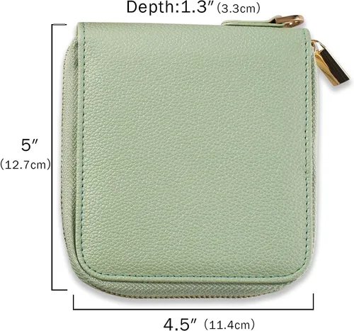 Vista 6 de FEMIECHO Estuche organizador de joyas de viaje, para collares, aretes, anillos, pulseras, artículos esenciales de viaje, bolsas de viaje portátiles