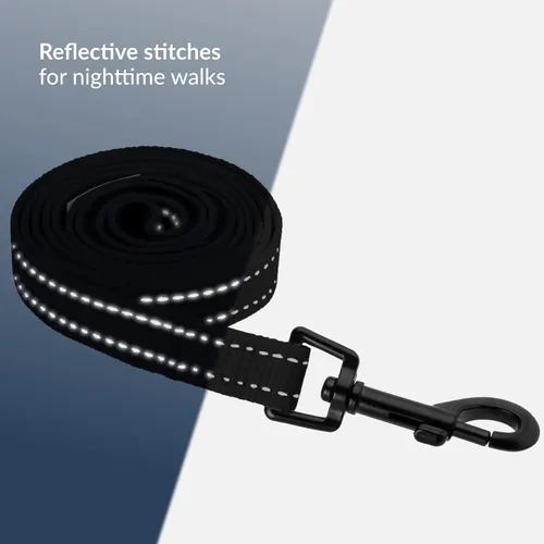 Vista 2 de CollarDirect Correa para perro duradera para mascotas, para caminar, entrenar y correr para pequeña, mediana y grande