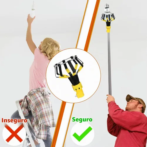 Vista 7 de Cambiador de bombilla de reflector profesional, para recreación táctica